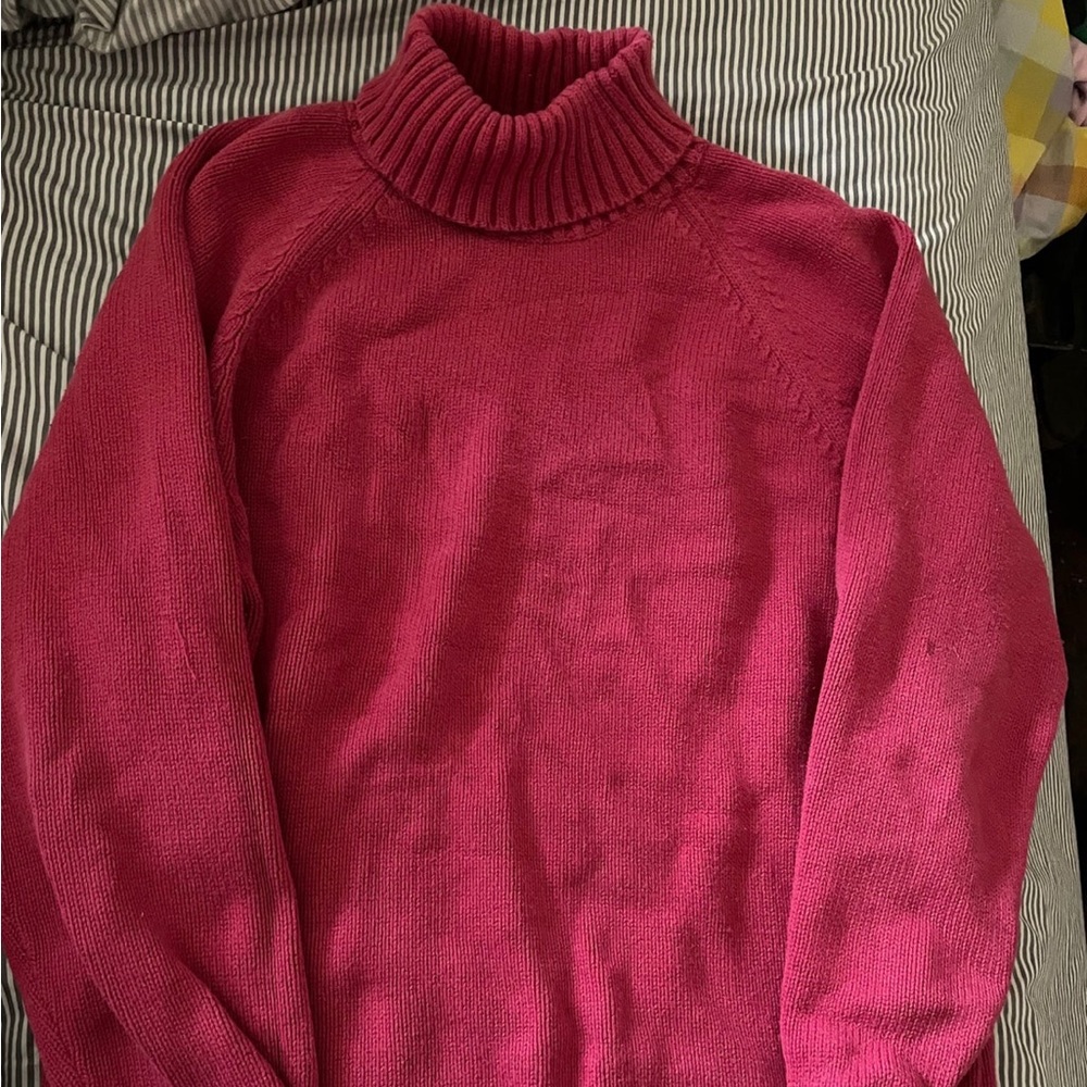Vintage Lands End turtleneck sweater